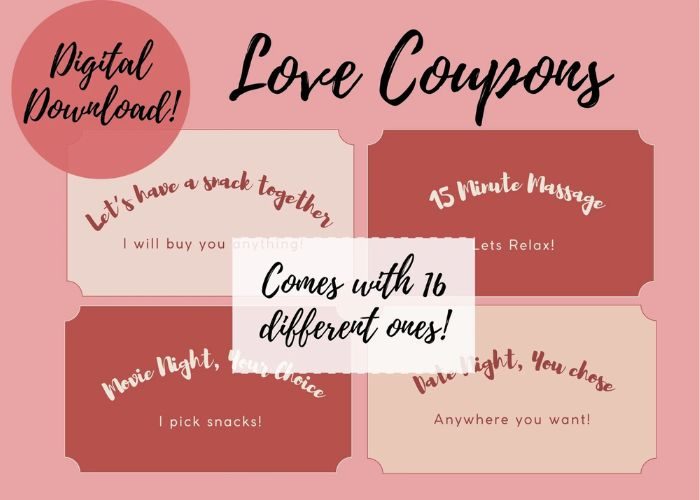 Digital Love Coupons