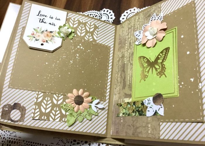 Handmade Personalized Scrapbook