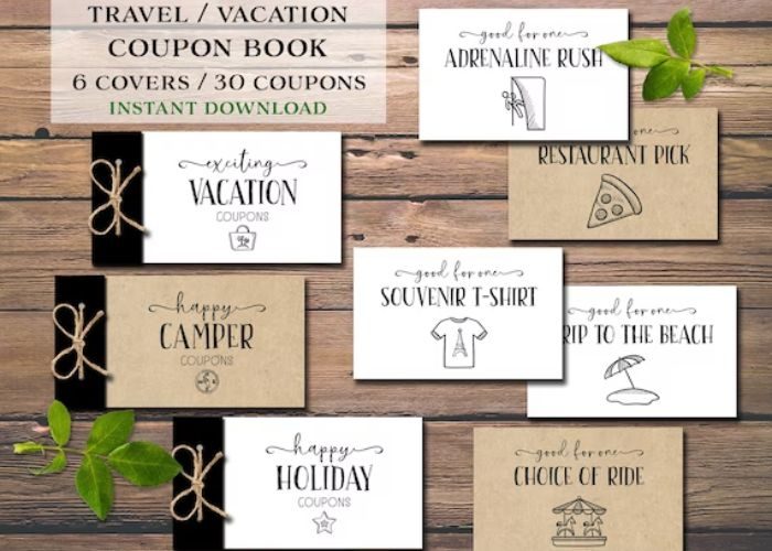 DIY Adventure Coupons As DIY 21st Birthday Gift Ideas For Him