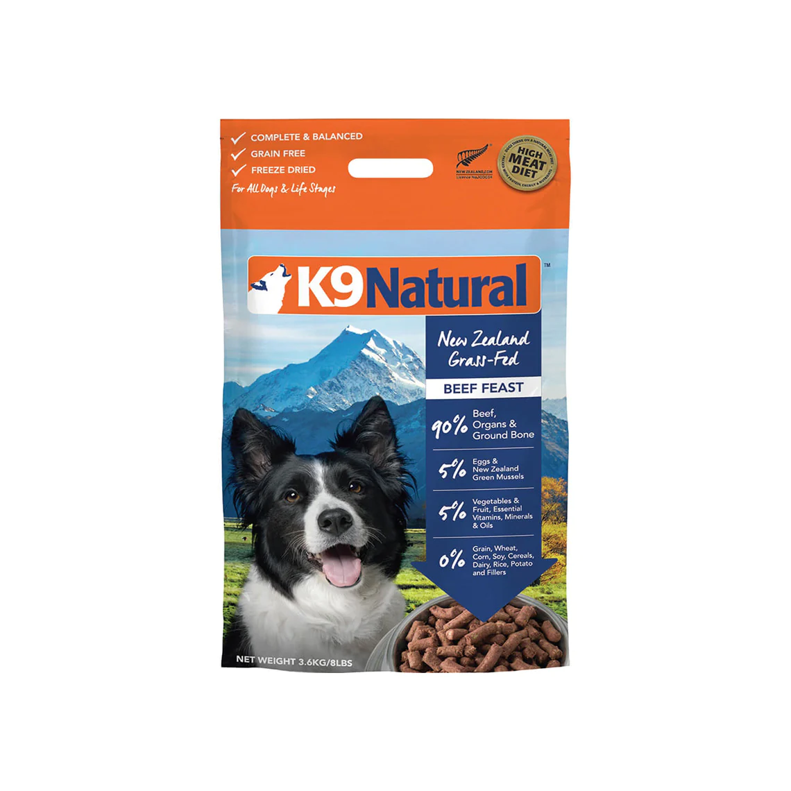 Canine Naturals Freeze-Dried Raw Coated Kibble: