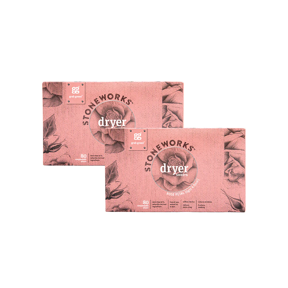 Fragrance-Free, Plant-Based Dryer Sheets