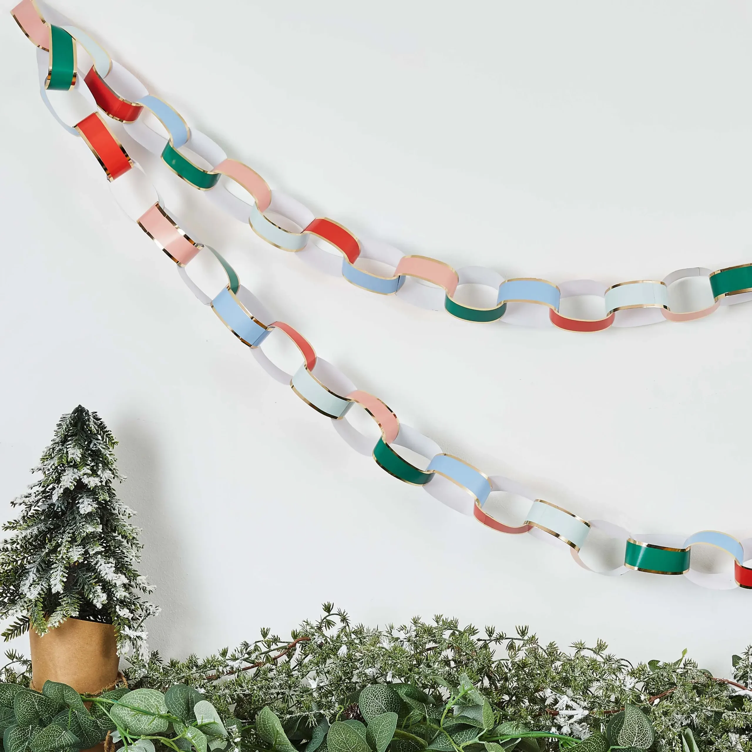 Heartfelt Paper Chain Garland