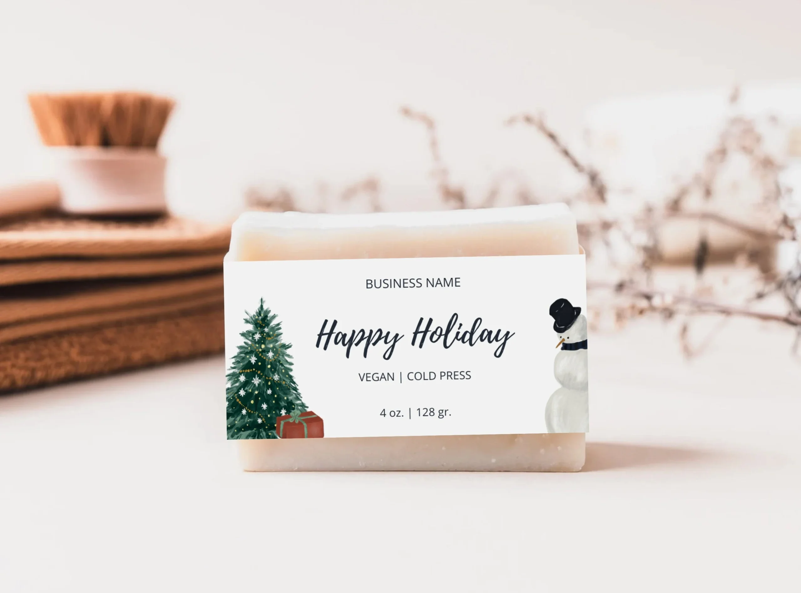 Scented Christmas Soap