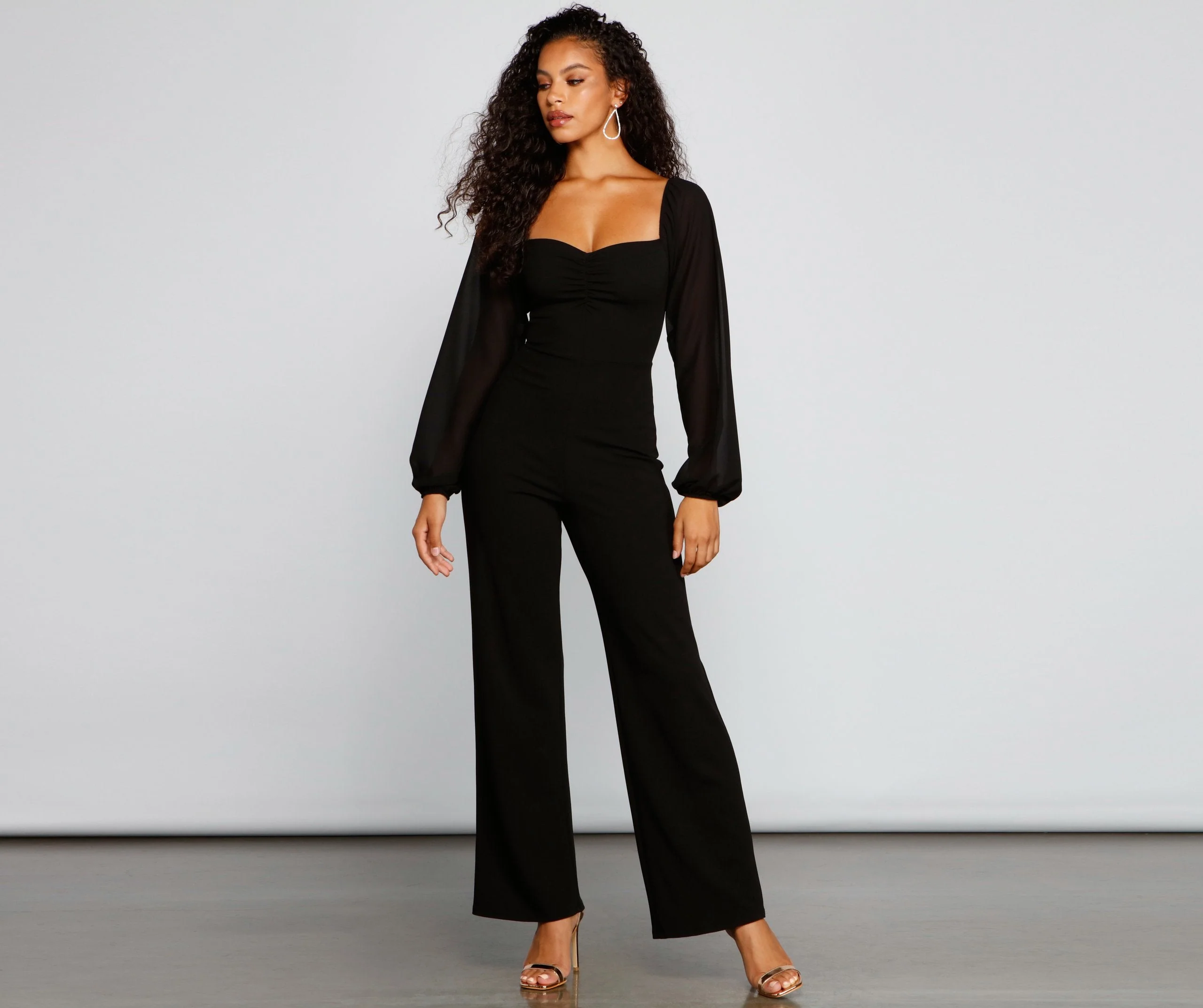 Sheer Elegance Jumpsuit