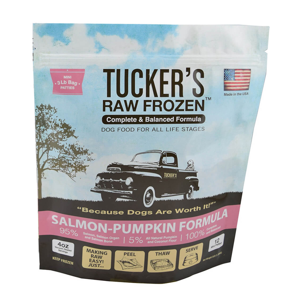 Tucker's Raw Frozen & Freeze-Dried Patties