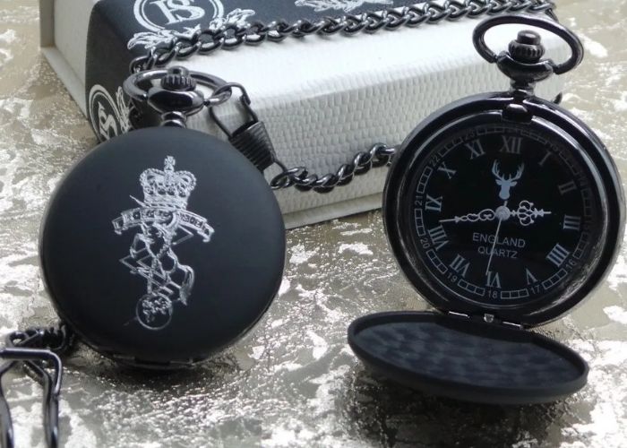 Custom Engraved Military Watch