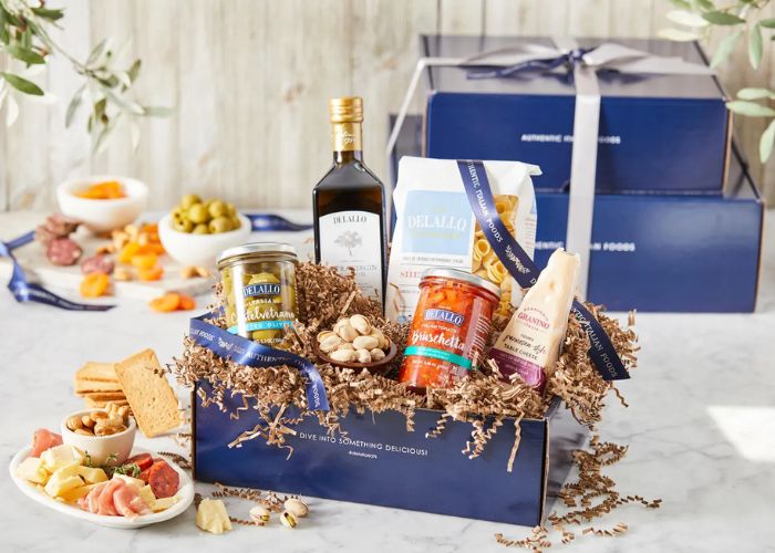 Gourmet Food and Wine Basket