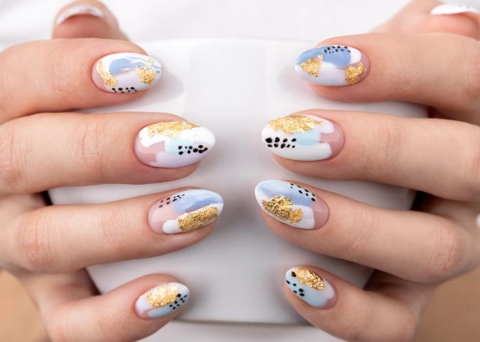 Matte Finish Easter Nail Ideas