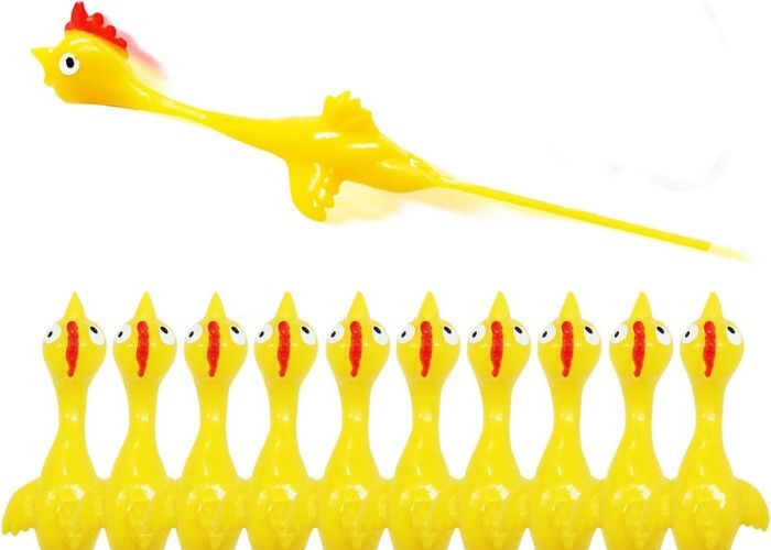 Rubber Chicken Slingshot As Funny Gifts For Husband On Birthday