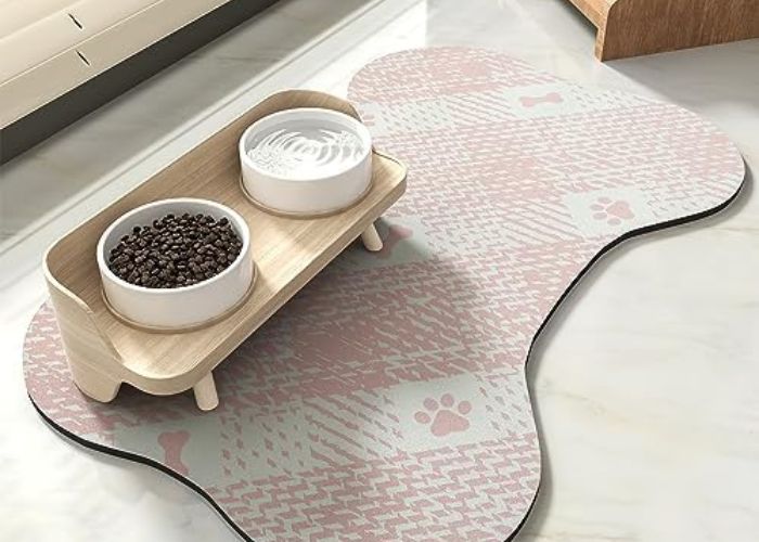 Some Types Of Food Mats For Your Furry Friends 