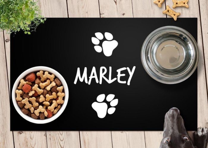 Personalized Pet Feeding Mat