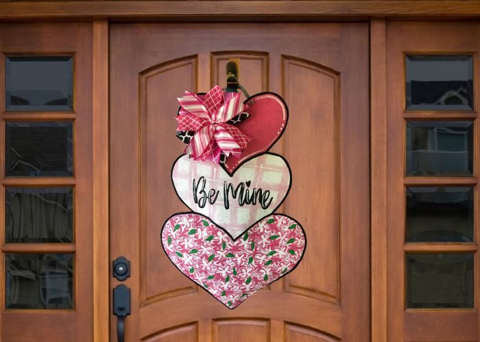 Creative Valentine’s Day Door Decor