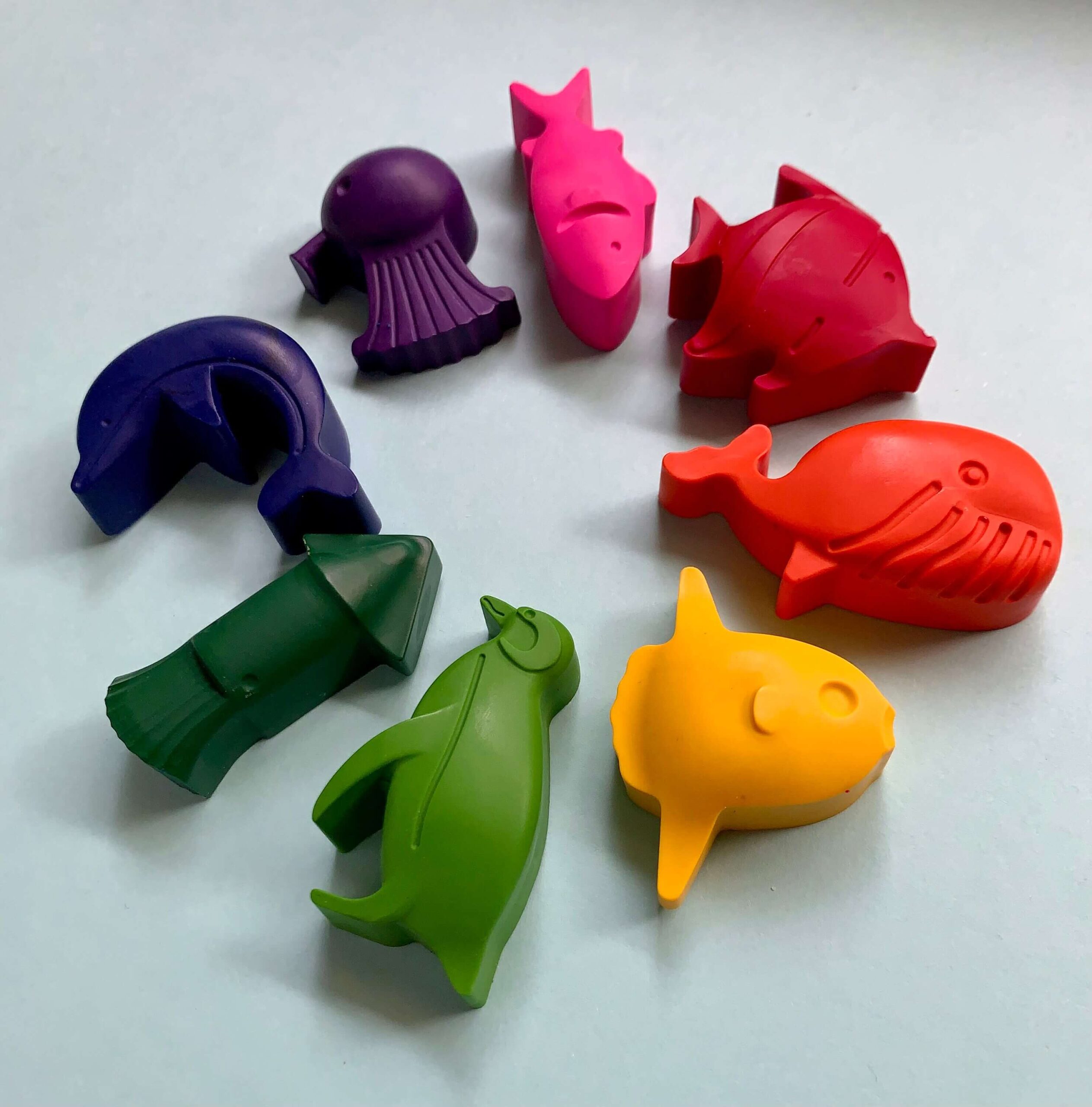 Animal-Shaped Crayons