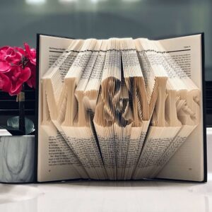 Artwork Presented as a Folded Book