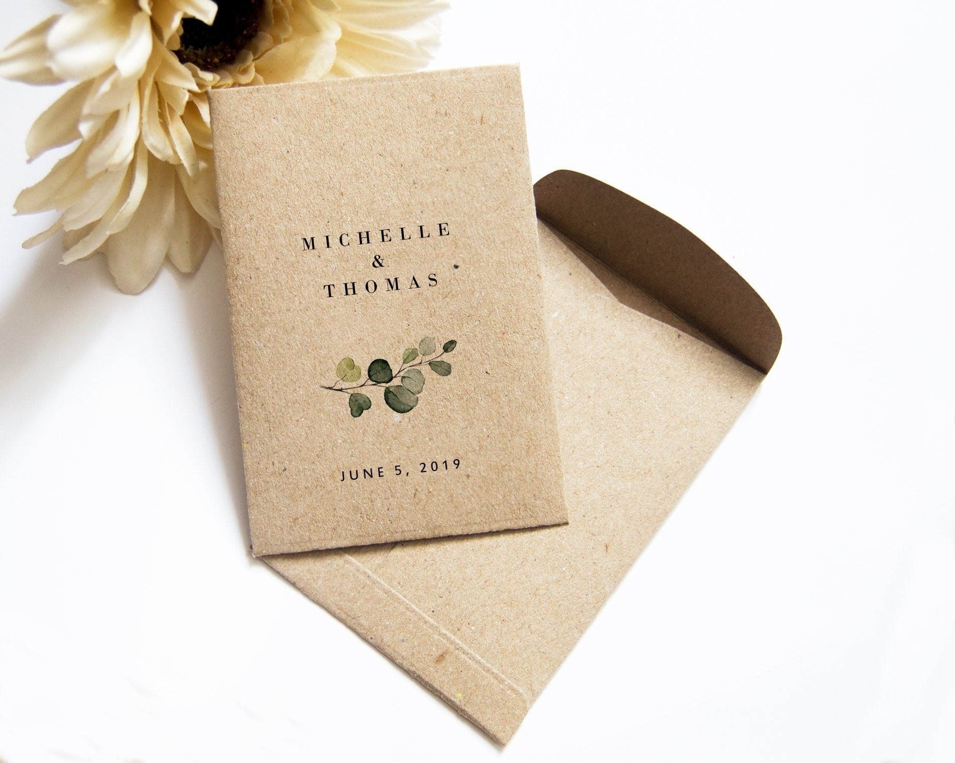 Customized Seed Packets