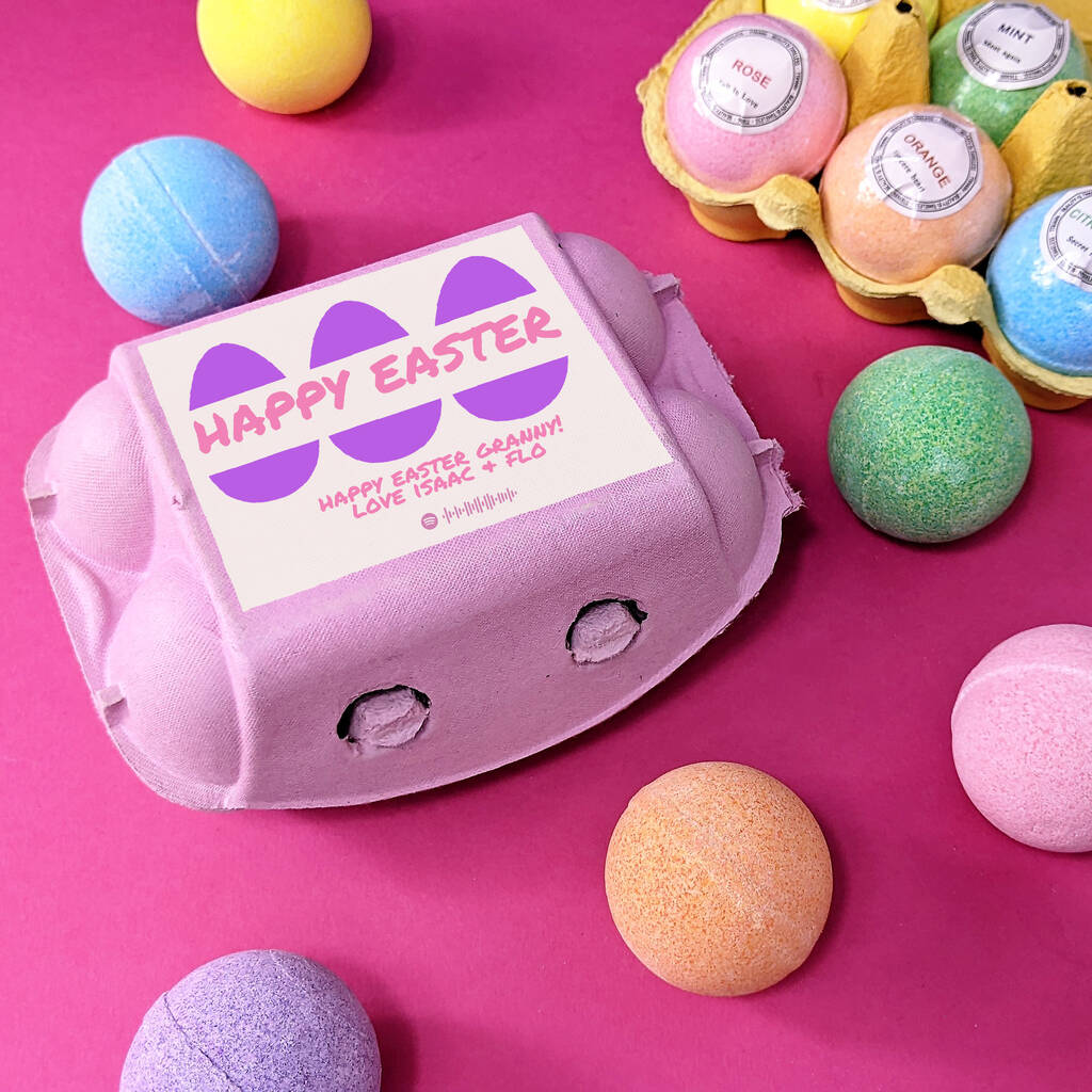 Easter Egg Bath Bomb Set