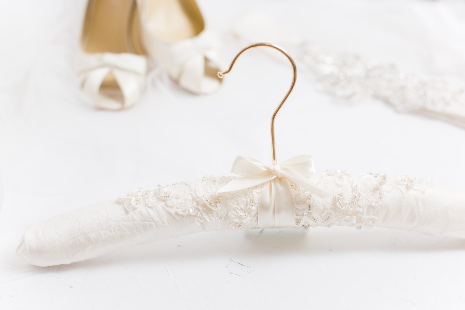 Embroidered Wedding Dress Hanger