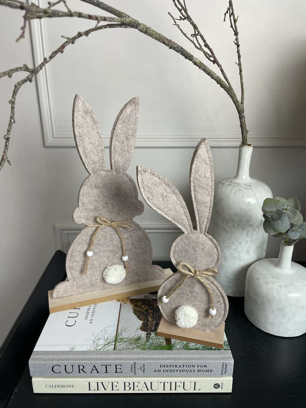 Wooden Bunny Cutouts