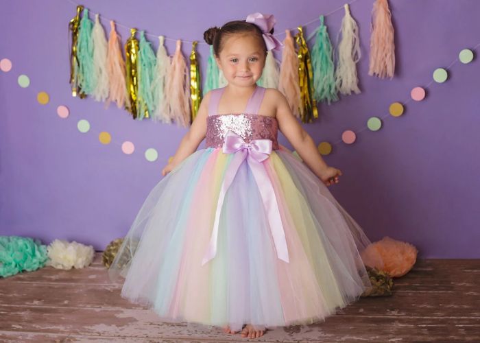 Dress in Pastel Tutus As Easter Outfits For Baby Girls