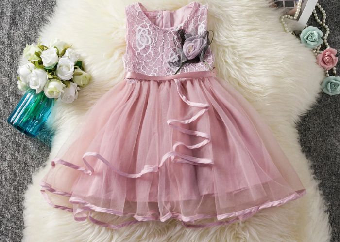 Tulle Ballerina Dress As Easter Outfits For Baby Girls