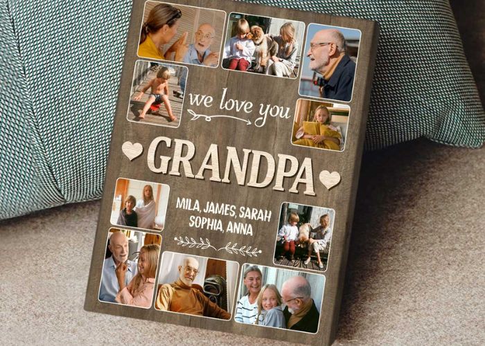 Customized Photo Book As Best Gifts For A Grandpa