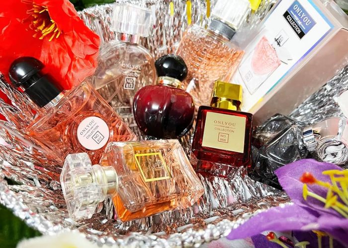 Designer Fragrance Basket As Luxury Basket For Mom On Easter