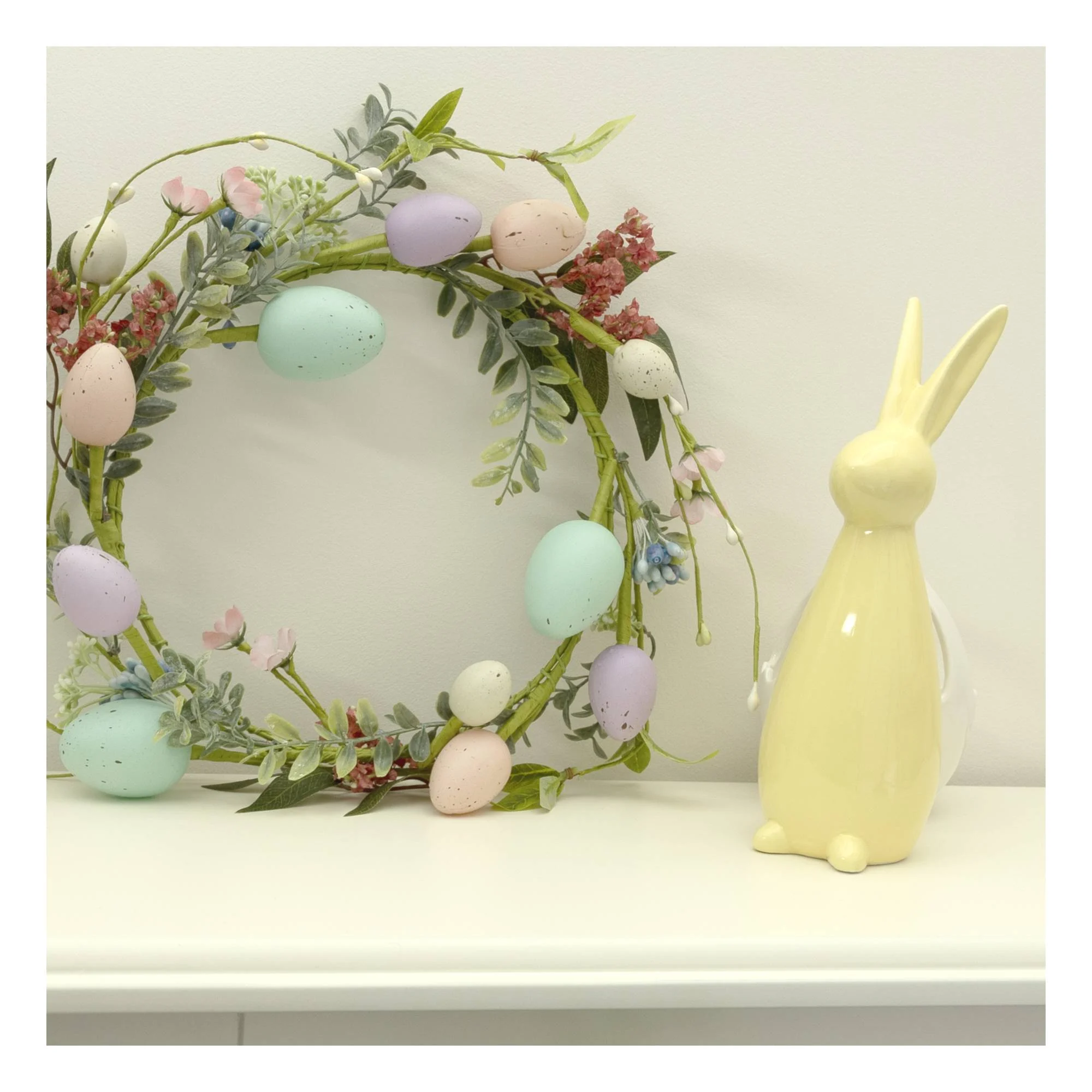 Elegant Pastel Paradise Wreath