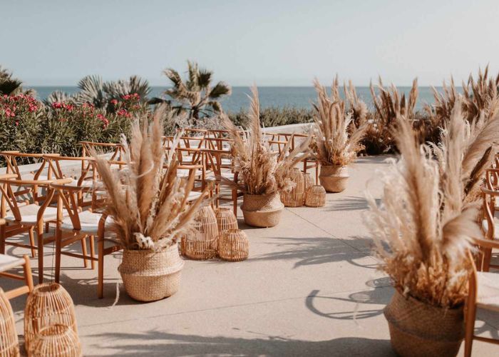 Beach Ceremony Decor Wedding