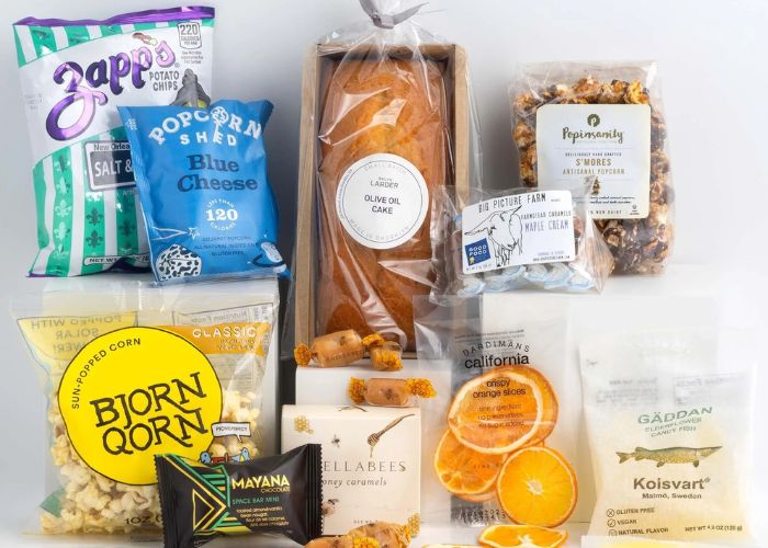 Healthy Snack Basket As Gifts For Second Time Mums