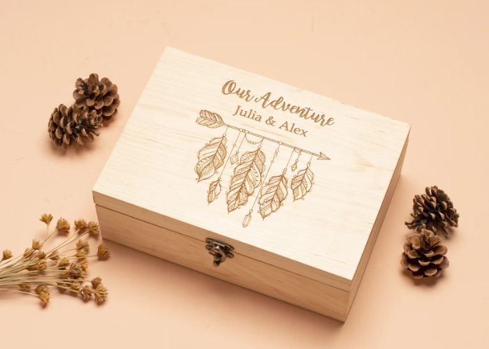 Engraved Keepsake Box As Wedding Gift Ideas On Last Minute