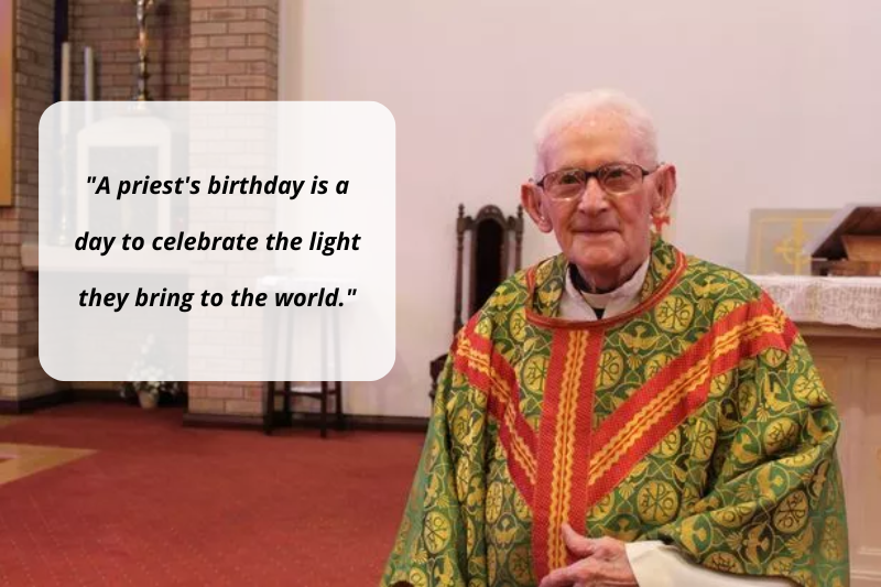 Short Priest Birthday Quotes