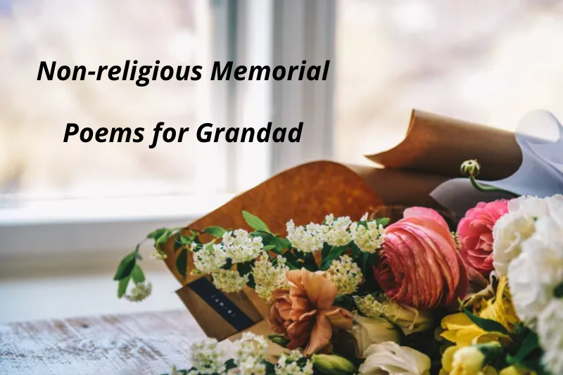 Non-religious Memorial Poems for Grandad