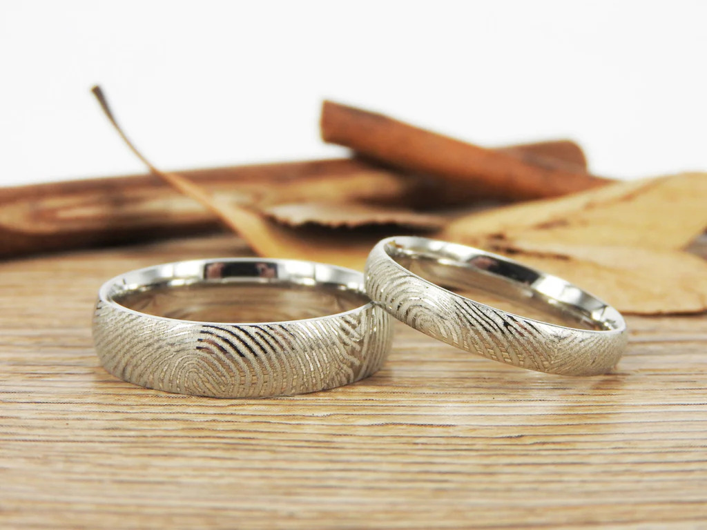 Fingerprint Ring - Unique Single Mom Gift Ideas On Father's Day