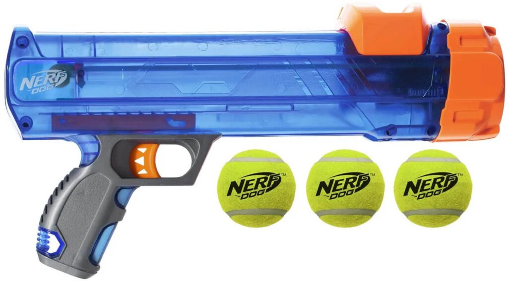 Nerf Dog Tennis Ball Blaster - Funny Dog Gifts For Father's Day