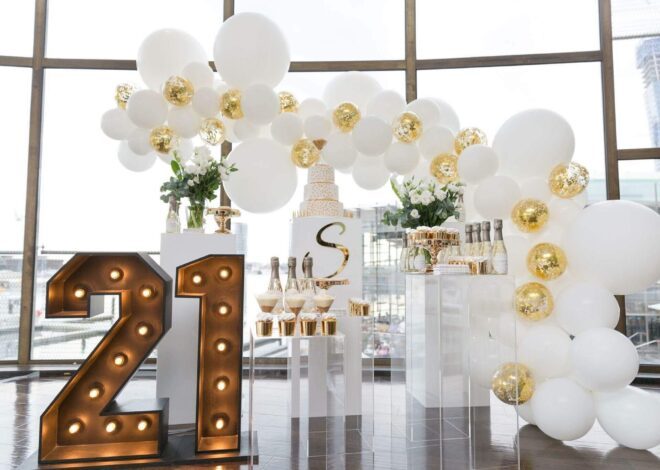 25+ Trendy And Festive Birthday Decorations For 21st