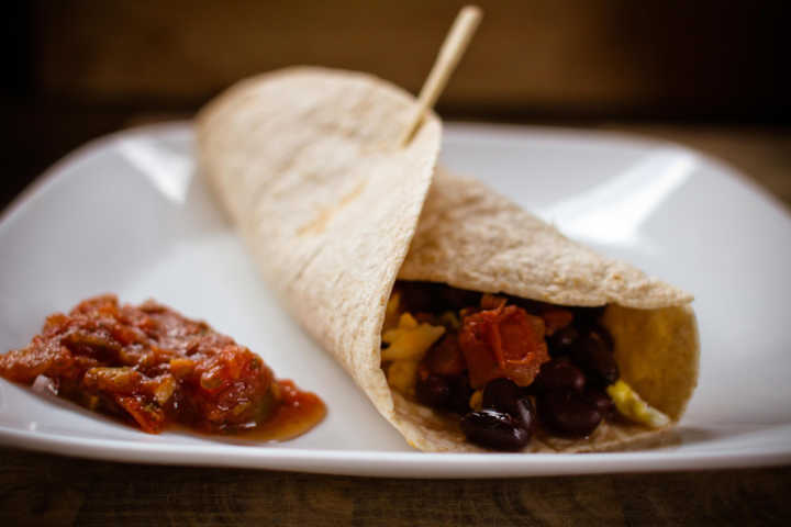 Breakfast Burrito Bar for Father's Day