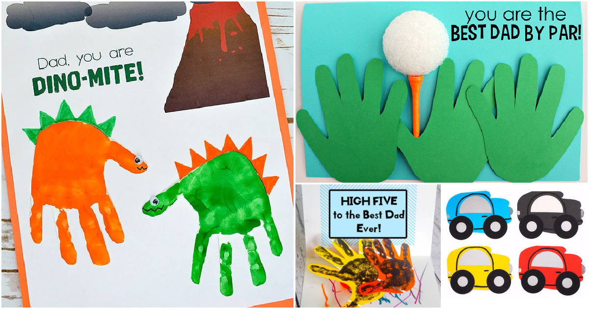 Top 25+ DIY Father’s Day Handprint Crafts For Dad