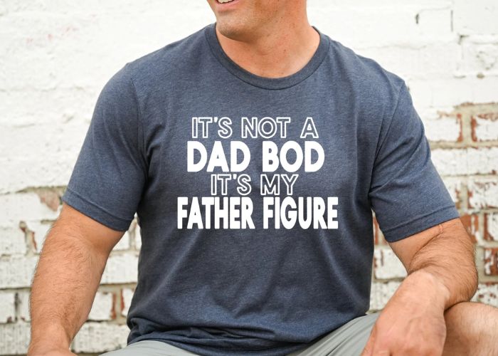 Personalized "Dad Bod" T-Shirt As First Father's Day Gifts