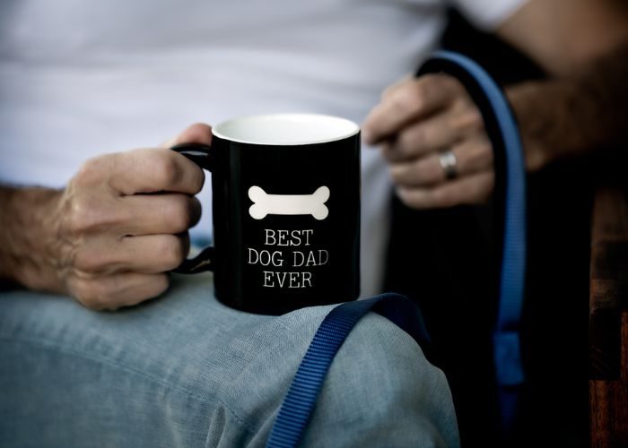 Dog Dad Mug As Father's Day Gift For Papa