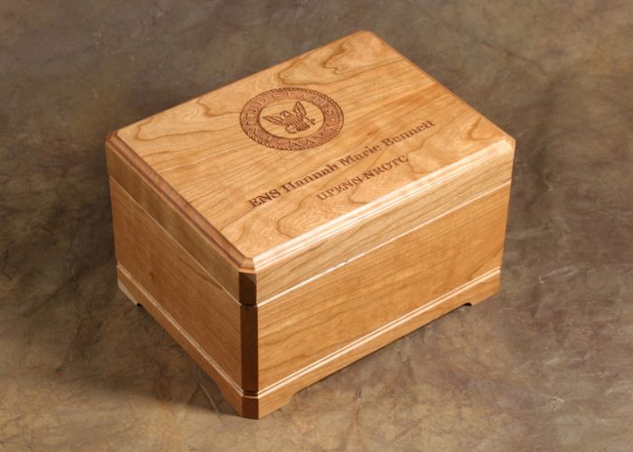 Custom Military Keepsake Box As Gifts For Papa For Father's Day