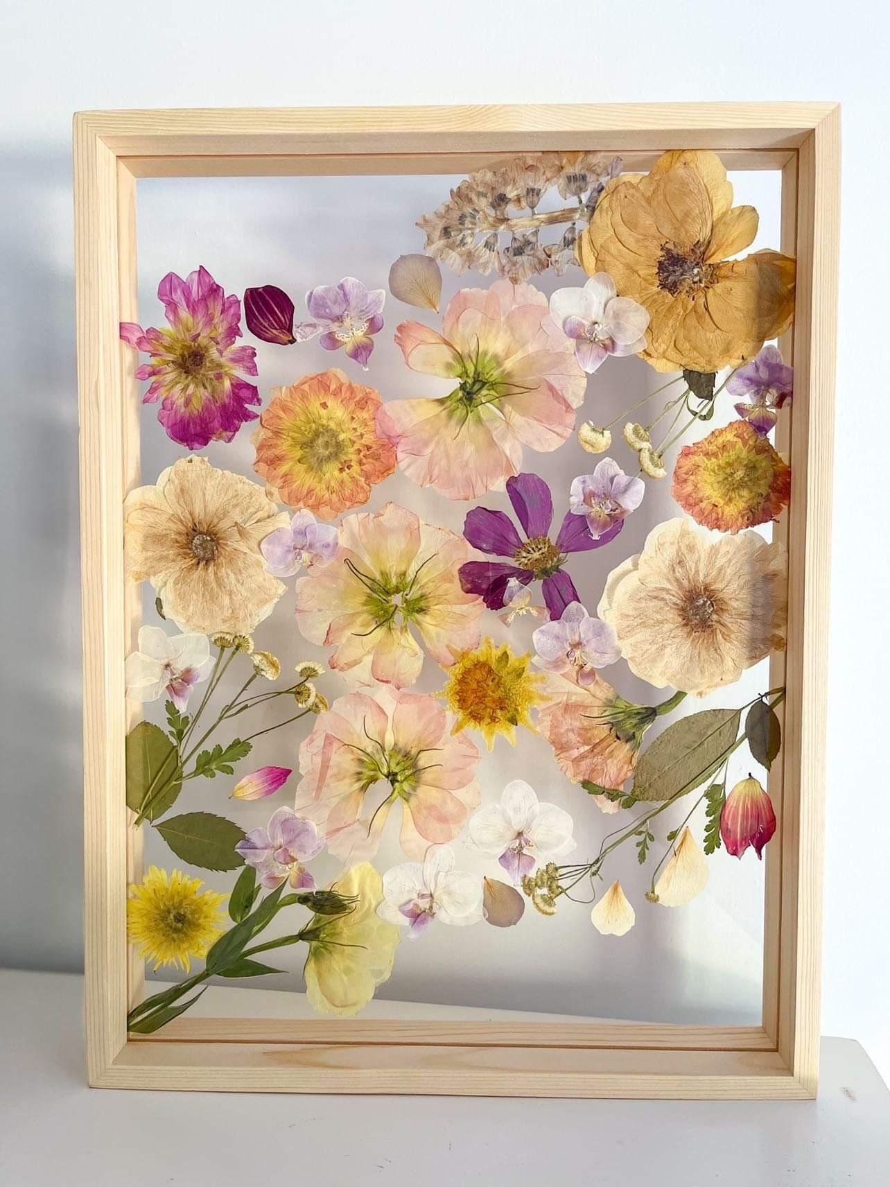 Framed Preserved Flowers 