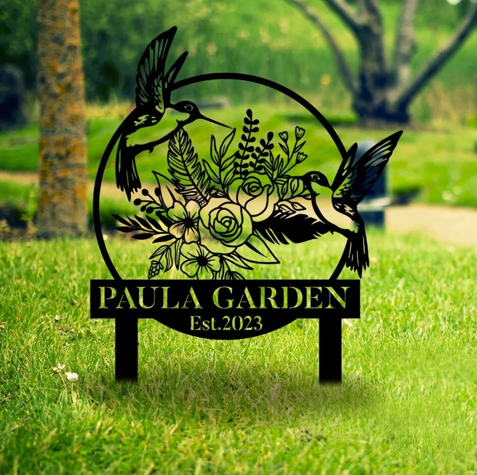 Personalized Garden Plaque