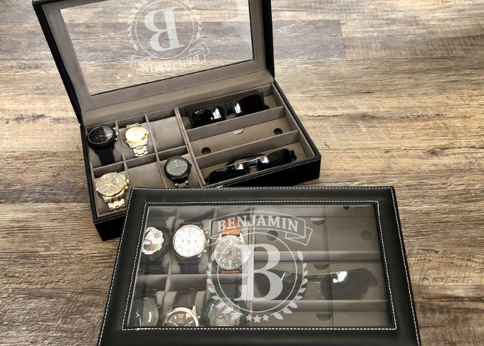 Customized Watch Box As Father's Day Unique Gifts