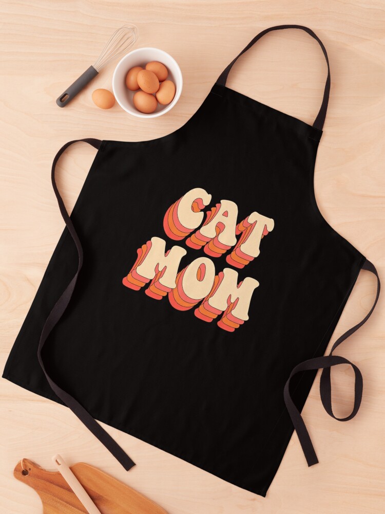 Cat Mom Apron